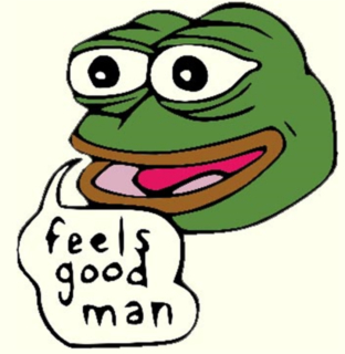 Pepe feels good